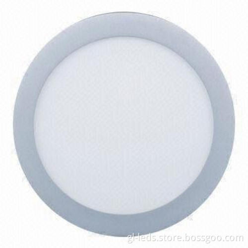Round LED Panel Light, 100 to 240V AC Input Voltage/Super Bright LED as Lighting Source/CE/RoHS Mark